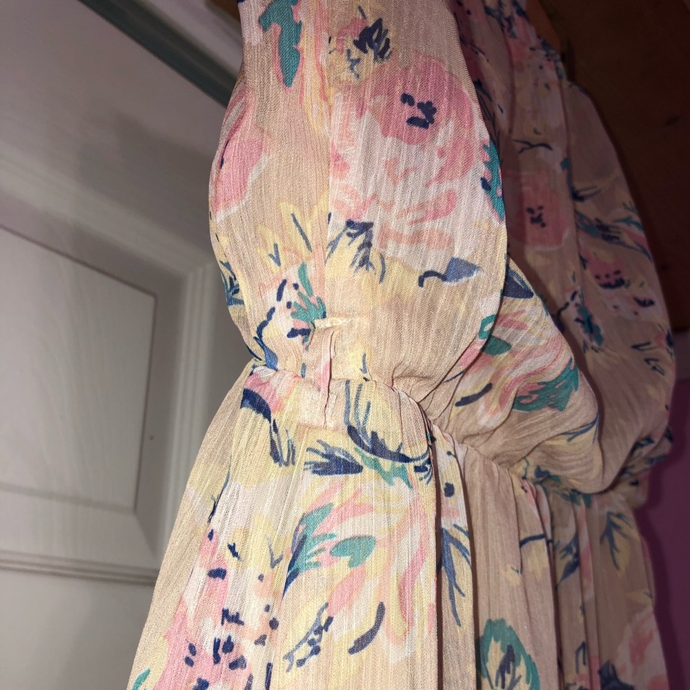 Tan half dress